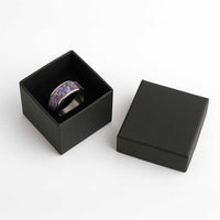 New Caledonia Joyeux Noel Classic Ring Pacific Patchwork Xmas Vibes - Polynesian Pride