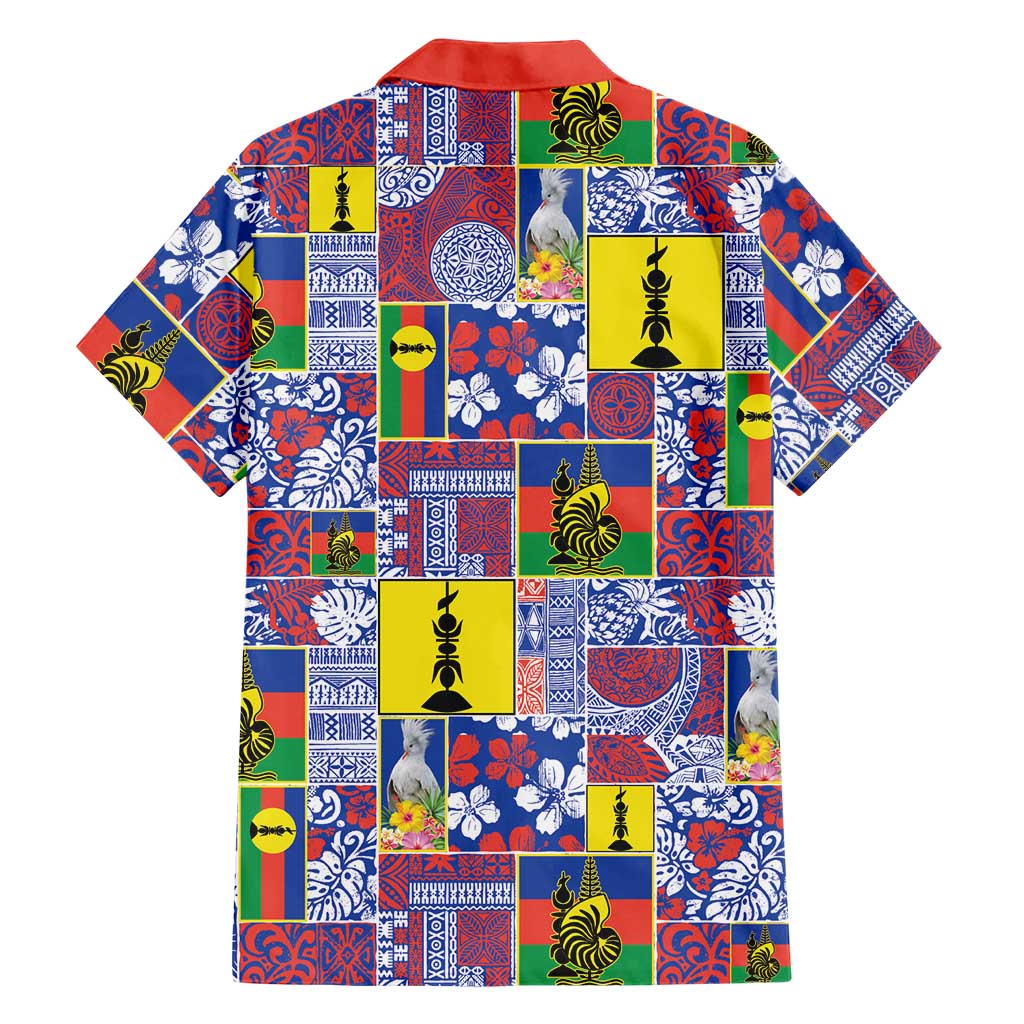 New Caledonia Joyeux Noel Family Matching Puletasi and Hawaiian Shirt Pacific Patchwork Xmas Vibes LT9 - Polynesian Pride