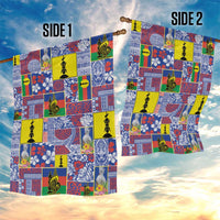 New Caledonia Joyeux Noel Garden Flag Pacific Patchwork Xmas Vibes LT9 - Polynesian Pride