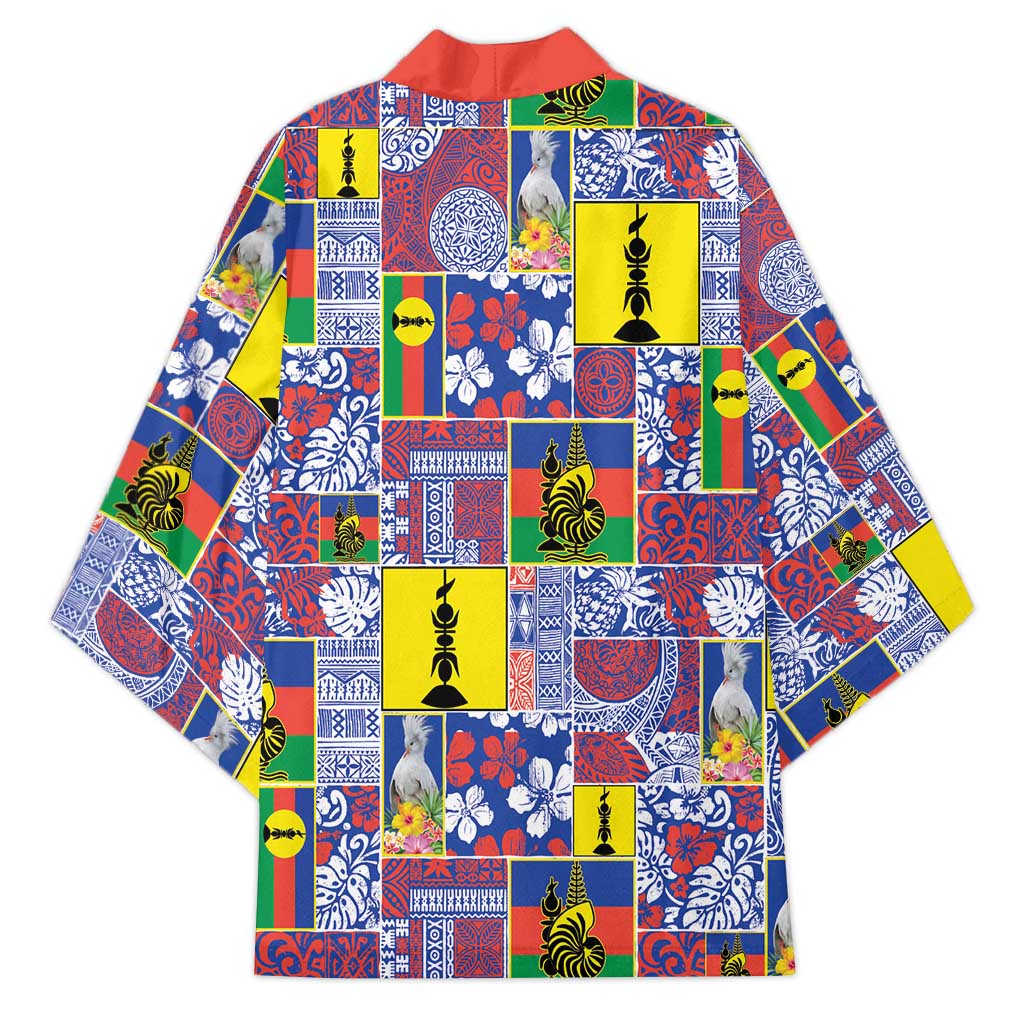 New Caledonia Joyeux Noel Kimono Pacific Patchwork Xmas Vibes - Polynesian Pride