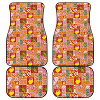 Niue Monuina e Kilisimasi Car Mats Pacific Patchwork Xmas Vibes - Polynesian Pride
