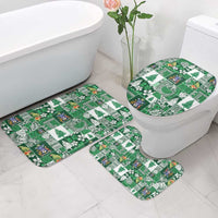 Norfolk Island Meri Krismas Bathroom Set Pacific Patchwork Xmas Vibes - Polynesian Pride
