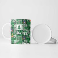 Norfolk Island Meri Krismas Ceramic Mug Pacific Patchwork Xmas Vibes - Polynesian Pride