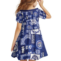 Northern Mariana Islands Magof Nochebuena Family Matching Mermaid Dress and Hawaiian Shirt Pacific Patchwork Xmas Vibes - Polynesian Pride