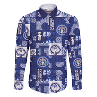 Northern Mariana Islands Magof Nochebuena Family Matching Mermaid Dress and Hawaiian Shirt Pacific Patchwork Xmas Vibes - Polynesian Pride