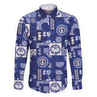 Northern Mariana Islands Magof Nochebuena Family Matching Puletasi and Hawaiian Shirt Pacific Patchwork Xmas Vibes - Polynesian Pride