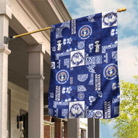 Northern Mariana Islands Magof Nochebuena Garden Flag Pacific Patchwork Xmas Vibes - Polynesian Pride