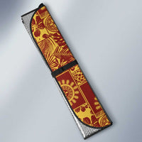 Rotuma Faiakse'ea 'e Kirisimasi Auto Sun Shade Pacific Patchwork Xmas Vibes LT9 - Polynesian Pride