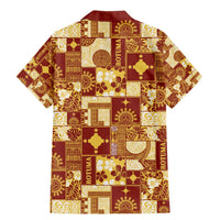 Rotuma Faiakse'ea 'e Kirisimasi Family Matching Mermaid Dress and Hawaiian Shirt Pacific Patchwork Xmas Vibes - Polynesian Pride