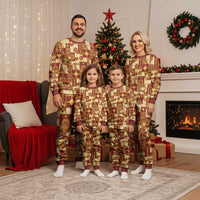 Rotuma Faiakse'ea 'e Kirisimasi Christmas Pajama Set Pacific Patchwork Xmas Vibes LT9 - Polynesian Pride