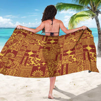 Rotuma Faiakse'ea 'e Kirisimasi Sarong Pacific Patchwork Xmas Vibes LT9 - Polynesian Pride