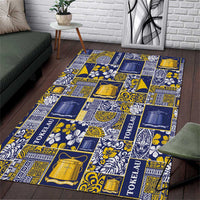 Tokelau Manuia te Kilihimahi Area Rug Pacific Patchwork Xmas Vibes - Polynesian Pride