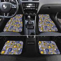 Tokelau Manuia te Kilihimahi Car Mats Pacific Patchwork Xmas Vibes - Polynesian Pride