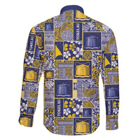 Tokelau Manuia te Kilihimahi Family Matching Short Sleeve Bodycon Dress and Hawaiian Shirt Pacific Patchwork Xmas Vibes - Polynesian Pride