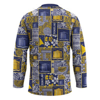Tokelau Manuia te Kilihimahi Hockey Jersey Pacific Patchwork Xmas Vibes - Polynesian Pride