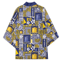 Tokelau Manuia te Kilihimahi Kimono Pacific Patchwork Xmas Vibes - Polynesian Pride