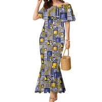 Tokelau Manuia te Kilihimahi Mermaid Dress Pacific Patchwork Xmas Vibes - Polynesian Pride