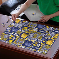 Tokelau Manuia te Kilihimahi Puzzle Pacific Patchwork Xmas Vibes - Polynesian Pride