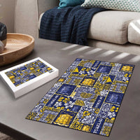 Tokelau Manuia te Kilihimahi Puzzle Pacific Patchwork Xmas Vibes - Polynesian Pride