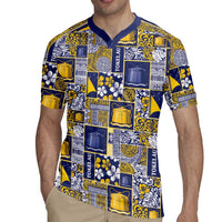 Tokelau Manuia te Kilihimahi Rugby Jersey Pacific Patchwork Xmas Vibes - Polynesian Pride