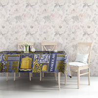 Tokelau Manuia te Kilihimahi Tablecloth Pacific Patchwork Xmas Vibes - Polynesian Pride