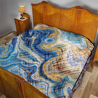 Polynesian Tribal Tattoo Quilt Swirling Ocean Marble Pattern LT9 - Polynesian Pride