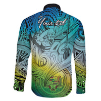 Personalised Aloha King Kamehameha Spirits Family Matching Mermaid Dress and Hawaiian Shirt Art Special LT9 - Polynesian Pride