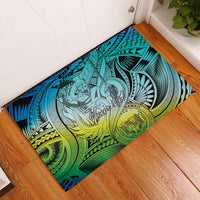 Personalised Aloha King Kamehameha Spirits Rubber Doormat Art Special