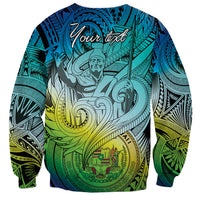 Personalised Aloha King Kamehameha Spirits Sweatshirt Art Special LT9 - Polynesian Pride