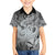 Personalised Aloha King Kamehameha Spirits Hawaiian Shirt Grey Special LT9 - Polynesian Pride