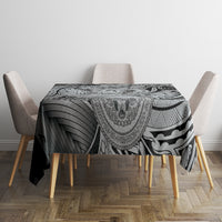 Personalised Aloha King Kamehameha Spirits Tablecloth Grey Special