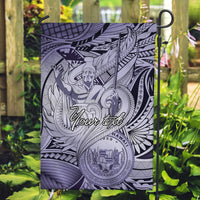 Personalised Aloha King Kamehameha Spirits Garden Flag Violet Special