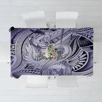 Personalised Aloha King Kamehameha Spirits Tablecloth Violet Special