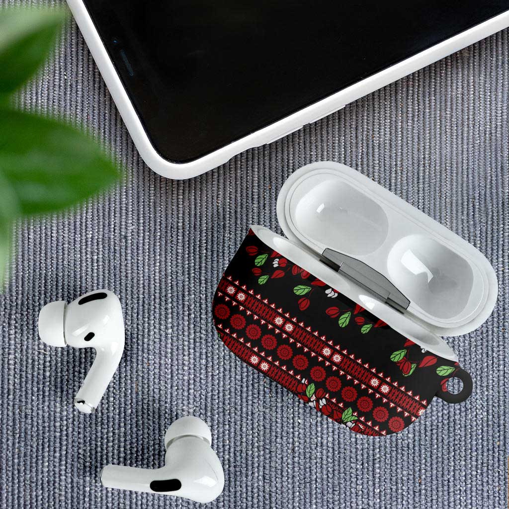 Fiji Masi Bula Tagimoucia Flowers AirPods Case - Polynesian Pride