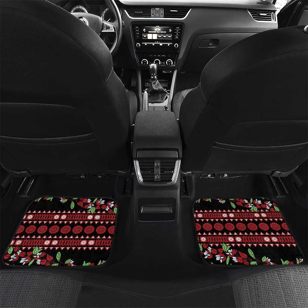 Fiji Masi Bula Tagimoucia Flowers Car Mats