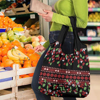 Fiji Masi Bula Tagimoucia Flowers Grocery Bag