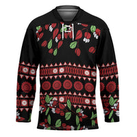 Fiji Masi Bula Tagimoucia Flowers Hockey Jersey - Polynesian Pride