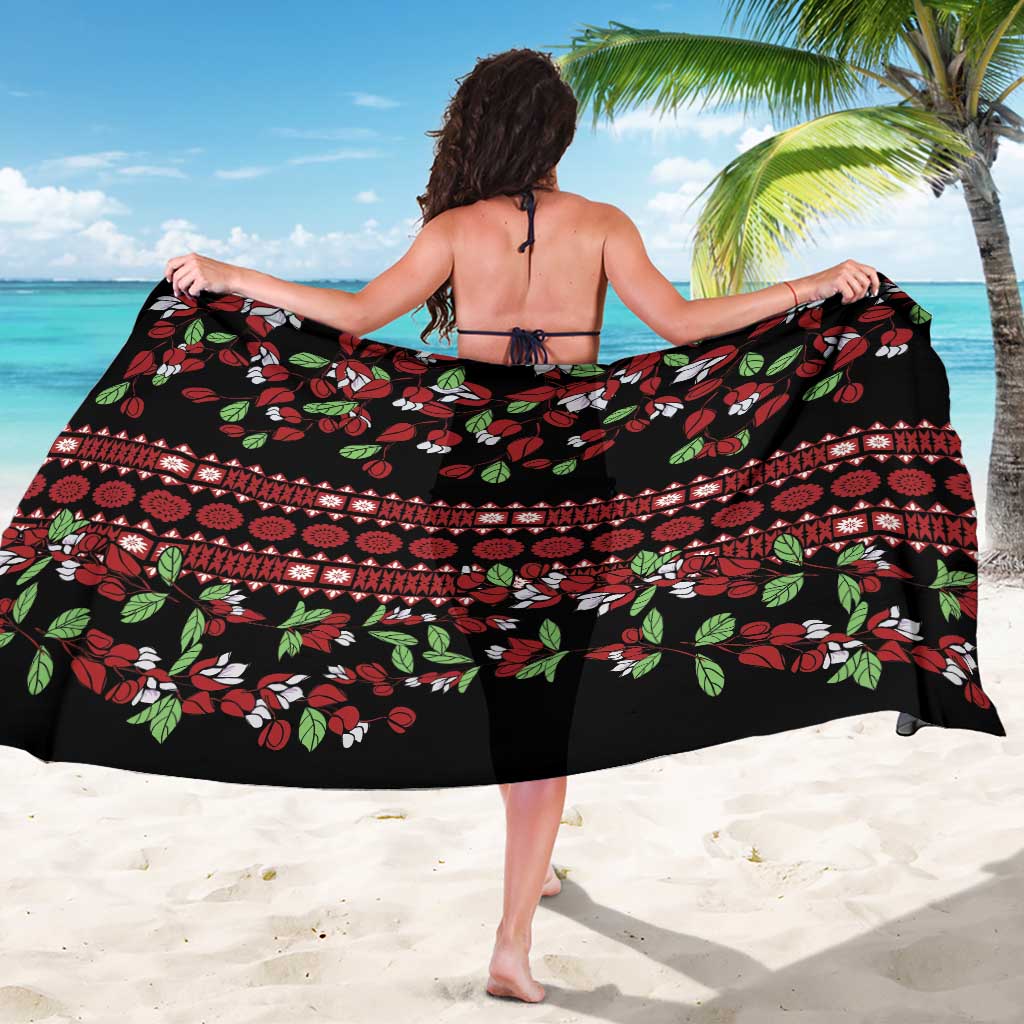 Fiji Masi Bula Tagimoucia Flowers Sarong