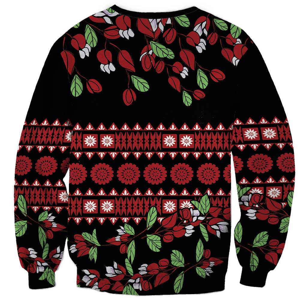 Fiji Masi Bula Tagimoucia Flowers Sweatshirt