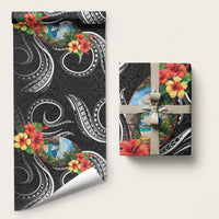 Hafa Adai Guam Wrapping Paper Guahan Seal Chamorro Stones Tribal - Polynesian Pride