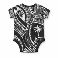 Hafa Adai Guam Inspired Tattoo Baby Onesie