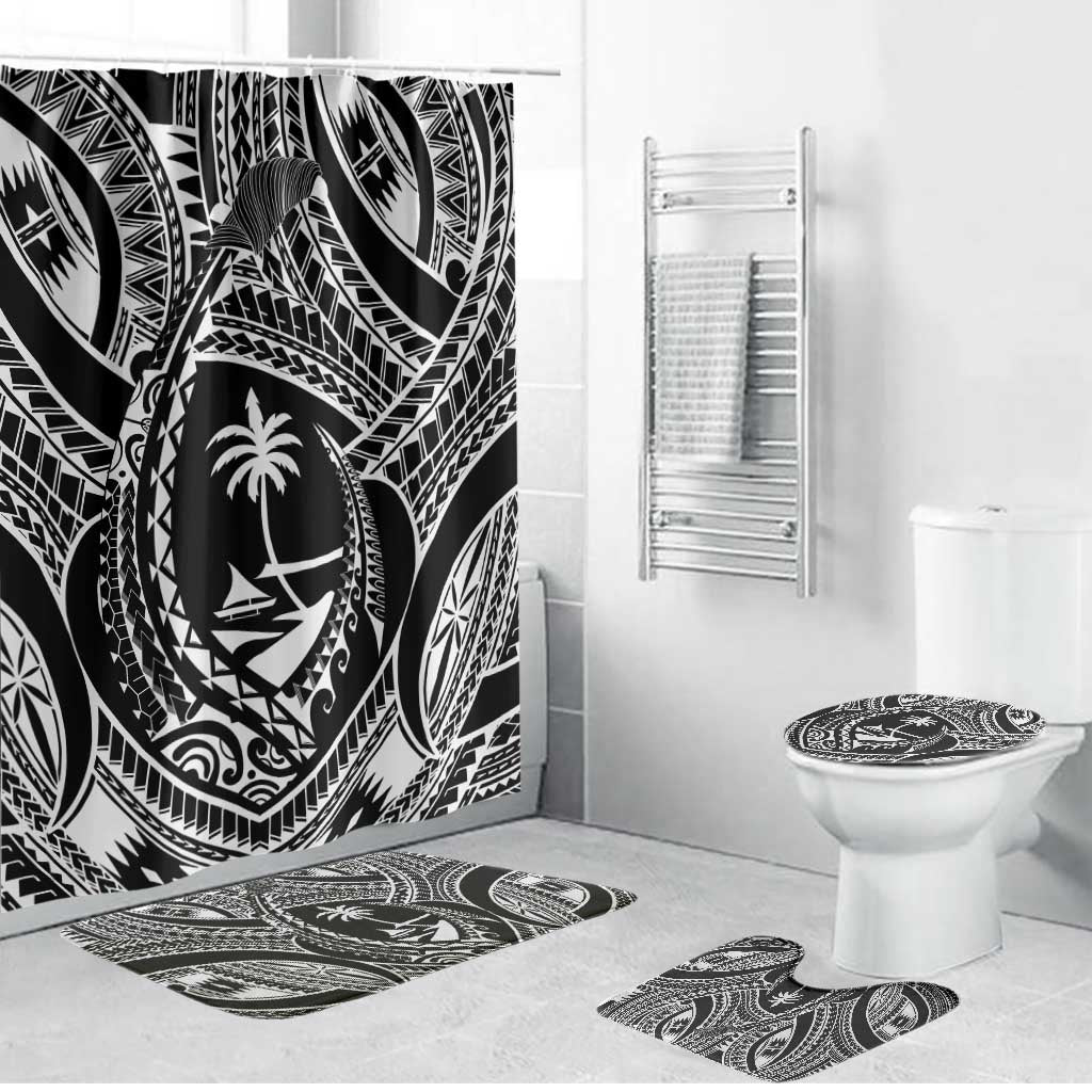 Hafa Adai Guam Inspired Tattoo Bathroom Set - Polynesian Pride