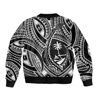 Hafa Adai Guam Inspired Tattoo Bomber Jacket LT9 - Polynesian Pride