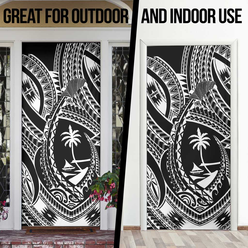 Hafa Adai Guam Inspired Tattoo Door Cover - Polynesian Pride