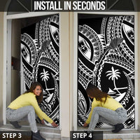 Hafa Adai Guam Inspired Tattoo Door Cover - Polynesian Pride