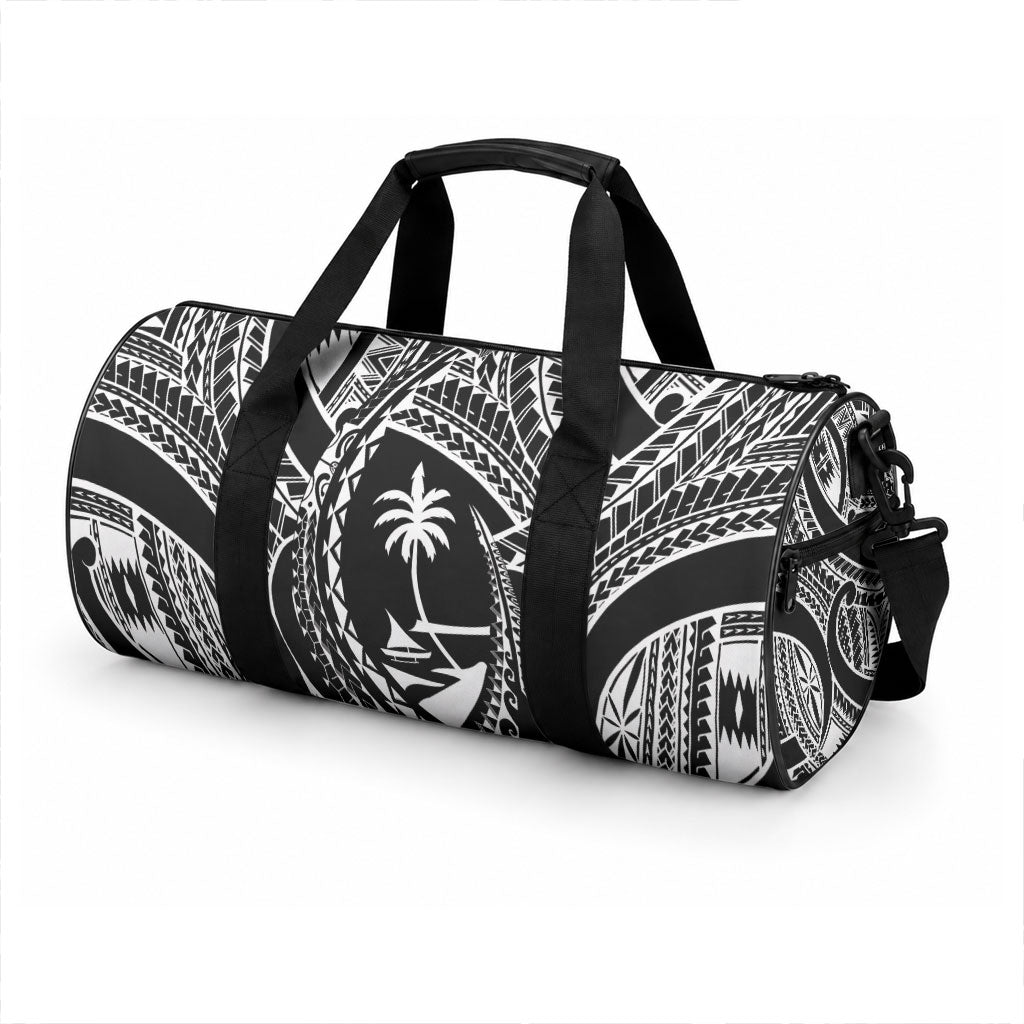 Hafa Adai Guam Inspired Tattoo Duffle Bag
