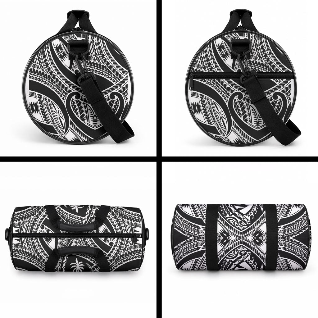 Hafa Adai Guam Inspired Tattoo Duffle Bag