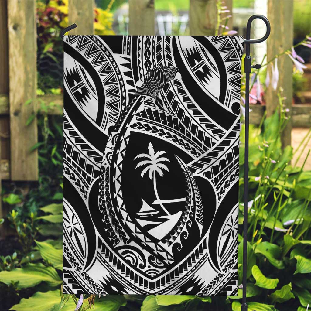 Hafa Adai Guam Inspired Tattoo Garden Flag