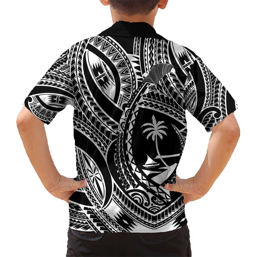 Hafa Adai Guam Inspired Tattoo Kid Hawaiian Shirt