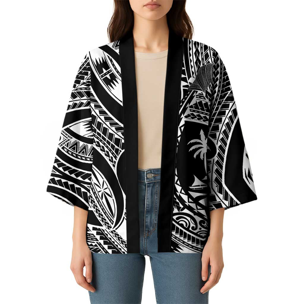 Hafa Adai Guam Inspired Tattoo Kimono - Polynesian Pride